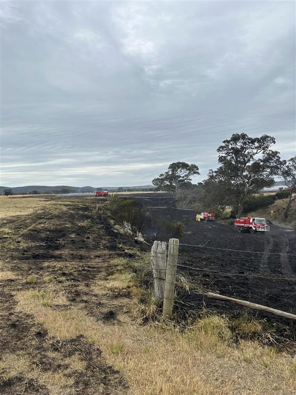 Toolern Vale Fire Brigade responded to a private escaped burn-off